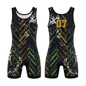 Combinaison de rashguard MMA sur mesure et ensemble de lutte tricoté, tenue de travail entièrement sublimée, vêtements d'arts martiaux personnalisés - Product Image 1