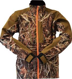 Veste de Camouflage à fermeture éclair pour homme, vêtement de travail, imprimé en duvet d'oie, Denim brodé, Offre Spéciale - Product Image 3