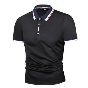 Top qualité coton hommes Golf Polo Polo blanc haute qualité Polyester hommes quantité personnalisé col roulé OEM Anti - Product Image 1
