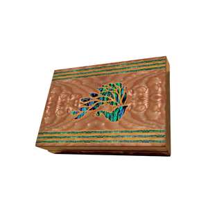 Cajas de almacenamiento de joyería impresas de estilo elegante hechas a mano accesibles a un precio razonable hechas de madera MDF para un embalaje conveniente - Product Image 5