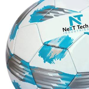 Balón de entrenamiento de fútbol de Next Tech Industries, material de PU para fines de entrenamiento con diseño personalizado y logotipo personalizado - Product Image 4