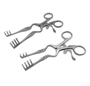 Retractor Weitlaner de acero inoxidable, retractor de retención automática, instrumentos quirúrgicos veterinarios ortopédicos de Ubaid - Product Image 3