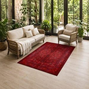 <b>RUGS</b> DEPOT LXDP-0051 Wholesale Black Charcoal Ethnic Kilim Digital Printed Machine Washable Chenille Area <b>Rug</b> <b>Non</b> <b>Slip</b> - Product Image 6