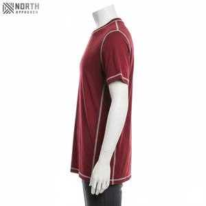 Camiseta de Hombre con Cuello Redondo Clásico, Lisa y Estampada, 100% Algodón, Impresión de Logotipo Personalizado, Secado Rápido y Transpirable - Product Image 4