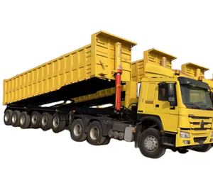 Nueva Oferta de Precio para Remolque Volquete Trasero Industrial de 6 Ejes en Forma de U con Personalización OEM/ODM y Garantía de 3 Años - Product Image 1