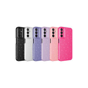 Coque en silicone pailletée violette de luxe pour Samsung Galaxy A15, étui de téléphone portable souple en TPU avec protection de l'appareil photo pour filles - Product Image 3