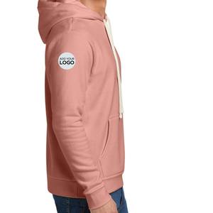 Sweat-shirts pour hommes de haute qualité en gros personnalisés 350 Gsm 100% coton peigné Sweat-shirt ample à capuche - Product Image 1