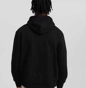 เสื้อมีฮู้ดผ้า100% มีฮู้ดสีพื้นไซส์พิเศษสำหรับผู้ใหญ่สินค้าฤดูหนาว - Product Image 5