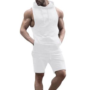 2024 Gym fitness entraînement porter hommes sport vêtements actifs vêtements de sport hommes survêtement survêtement logo personnalisé survêtement survêtement - Product Image 2