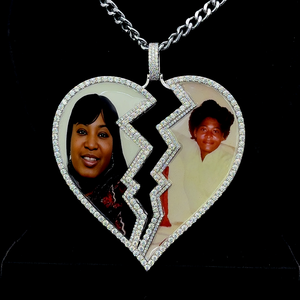 Collar de Alta Calidad con Diseño Cristiano, Unisex, Estilo Hip Hop, Cierre Personalizado, Plata de Ley 925, Moissanita VVS, Chapado en Oro de 10K, Certificado GIA - Product Image 1