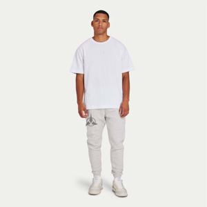 Custom 2025 Sweat Joggers Pantalones de algodón lisos Bordado Jogging Blanco Baggy Oversized Brown Track Fleece Pantalones de chándal para hombre - Product Image 2