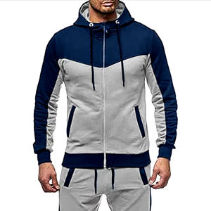 ชุดวอร์มผู้ชายไซส์ XL โลโก้ปรับแต่งได้ คุณภาพสูง ผลิตจากโรงงาน ผ้าฝ้าย 100% ระบายอากาศ แห้งเร็ว ผ้าฟลีซสำหรับฤดูหนาว ไซส์ใหญ่พิเศษ - Product Image 1