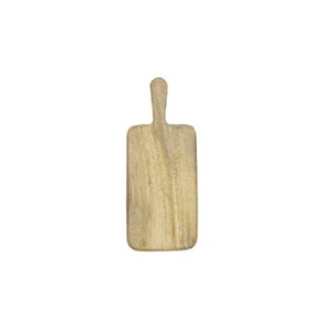 La mejor oferta para una práctica tabla de cortar de madera cuadrada de acacia y mango con mango, utensilios de cocina ecológicos para el espacio de la cocina - Product Image 4