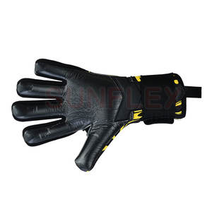 Guantes de portero de cuero profesional de alta calidad Guantes de portero de Bajo MOQ de etiqueta privada y duraderos - Product Image 5