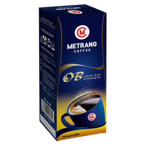 กาแฟบดเวียดนามสีน้ำเงินคั่วระดับกลางมีคาเฟอีนอายุ36เดือนบรรจุภัณฑ์แบบกล่อง - Product Image 1