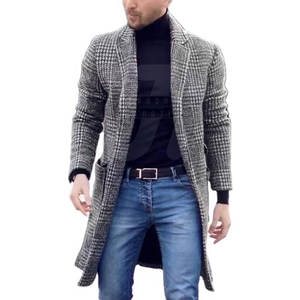 Manteau intelligent de palangre pour hommes, pardessus pour hommes intemporel avec un design élégant à vendre - Product Image 6
