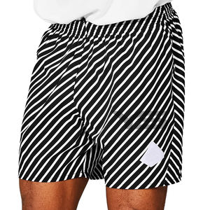 Pantalones cortos de playa informales para hombre, de secado rápido bóxer, sublimación personalizada, estampado hasta la rodilla, malla hecha con patrón, nuevo estilo 2024 - Product Image 1