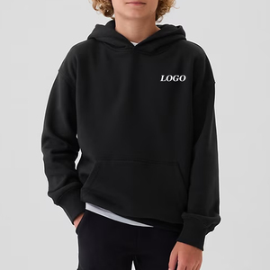 Sudadera con Capucha de Alta Calidad para Niños, con Mangas Completas, Precio Económico para Compradores al por Mayor, Diseño Informal, Color Sólido con Logotipo 2026 - Product Image 1