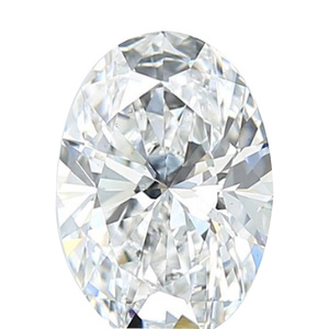 2.07 Carat VS1 Lab Grown Ovale Fantaisie Diamant Blanc IGI Inde Certifié Bonne Coupe pour l'Application de Bijoux - Product Image 1