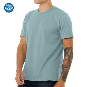 Personalizada de diseño ligero para hombre 100% algodón DTG camiseta hombres serigrafía camisetas unisex camiseta - Product Image 2