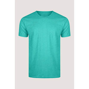 T-shirt de streetwear à col rond en coton 100% de haute qualité, coupe classique, confort, logo, style décontracté, manches courtes - Product Image 6