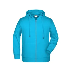 Sudadera con Capucha y Cremallera para Hombre, Orgánica, Sostenible, Promocional - Product Image 4