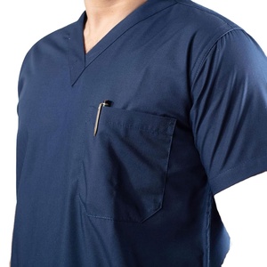 Combinaison de travail en toile écologique, unisexe, pour hôpital, prix de gros, directement de l'usine, 2026 - Product Image 4