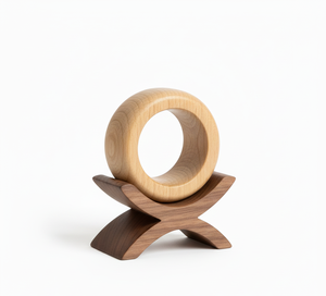 Servilletero Rústico de Madera para Mesa, Acabado Natural, Porta Papel para Cocina, Comedor, Hotel, Restaurante - Product Image 1