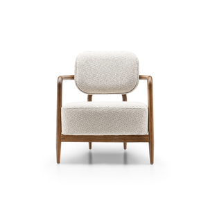 เก้าอี้เลานจ์เดี่ยวสไตล์นอร์ดิกเฟอร์นิเจอร์ทันสมัยสะดวกสบายสำหรับบ้านโรงแรมอพาร์ทเมนต์พักผ่อนกลางแจ้งสำหรับห้องนั่งเล่น - Product Image 2