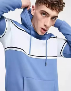 Conjunto de Sudadera con Capucha y Pantalones Cortos para Hombre con Impresión de Logotipo Personalizado, Atuendo Cómodo de Dos Piezas, Perfecto para Ropa de Gimnasio, Entrenamiento y Uso Casual - Product Image 3