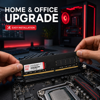 Module de mémoire RAM de bureau SHARETRONIC 8 Go DDR4 2666 MHz UDIMM, 288 broches DIMM, mise à niveau de la mémoire informatique pour PC
