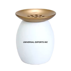 Vente chaude Brûleur Bakhoor Décoratif Belle Qualité À La Main Porte-Encens Forme Ronde De Luxe en métal Mubkhar - Product Image 5