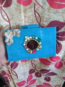 Bolso de Mano de Resina Personalizado para Mujer |   Bolsa de Fiesta Elegante de Acrílico - Product Image 3