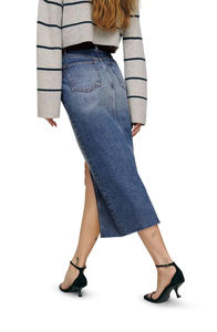 Custom Women's <b>Denim</b> <b>Skirts</b> 2025 New Design Summer Pure Cotton <b>Denim</b> Washed Shorts Street Wear Jean High Waisted <b>Denim</b> <b>Skirt</b> - Product Image 4