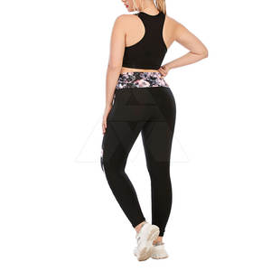 Vente directe d'usine dernier style femmes Gym Fitness ensemble de haute qualité à bas quantité minimale de commande Gym Fitness ensemble - Product Image 3