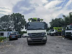 2021 Schwing Benz รถบรรทุกปั๊มคอนกรีตมือสองสำหรับก่อสร้างปั๊มไฮดรอลิก56ม. ปีควบคุมระยะไกลพร้อมส่วนประกอบเครื่องยนต์หลัก - Product Image 2