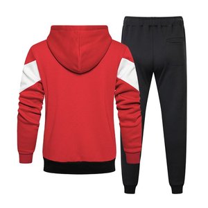 Ensemble de survêtements 2 pièces pour hommes Ensemble de survêtements pour hommes Survêtement de course pour hommes Tenues 2 pièces décontractées à manches longues - Product Image 2