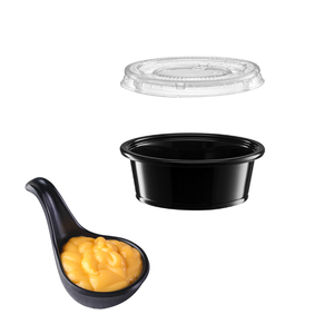 Custom Service 1.5 oz Disposable <b>Plastic</b> Portion <b>Cup</b> With <b>Lid</b> Suitable for Containing Dipping Sauce Wholesale From Vietnam - Product Image 6