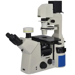 BestScope BS-2095 Kohler Illumination Phase Contrast Dark field Research Biological Trinocular Inverted Microscope