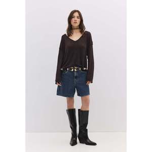 Blusa de Manga Larga con Cuello en V - Product Image 3