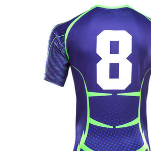 2024 professionnel Logo personnalisé impression Rugby uniforme haute qualité léger vêtements de sport maillots Technique de sublimation en vente - Product Image 6