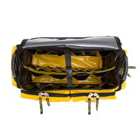 Sac à outils en vinyle robuste avec bande réfléchissante personnalisable, sac à bandoulière en PVC