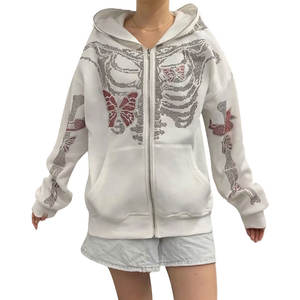 Sweat à capuche zippé intégral pour homme, confortable et durable, en molleton respirant coton/polyester, idéal pour l'hiver - Product Image 4