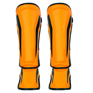 Espinilleras profesionales de diseño personalizado de alta calidad al por mayor Mauy Thai Kickboxing Karate Boxeo Espinilleras - Product Image 3