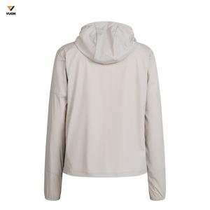 Veste coupe-vent broderie personnalisée vente en gros vestes noires mode grande taille pour femmes vestes d'extérieur avec logo imprimé personnalisé - Product Image 2