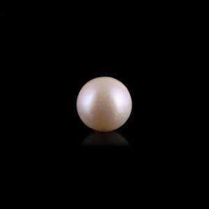 Perlas Sueltas de Concha Natural de 7-8mm, Blancas/Rosas, para Joyería de Moda - Product Image 2