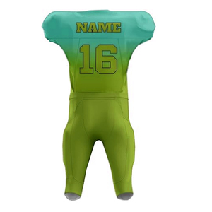 Camiseta de fútbol americano para hombre, conjunto de uniforme con estampado de transferencia de calor personalizable, transpirable, de secado rápido, antibacteriano, de talla grande - Product Image 3