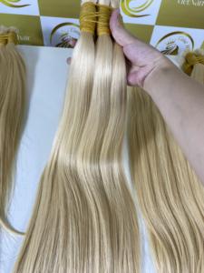 ผมต่อแบบ Remy แบบไม่ผ่านกระบวนการผมตรงจากเวียดนามสำหรับต่อ100% ผมตรงยาว60ซม. ทำจากหนังกำพร้าที่ไม่ผ่านกระบวนการอยู่ในแนวหลวม - Product Image 3