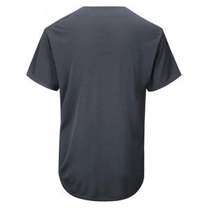 Vêtements de sport tendance 2024, grande taille, personnalisables, maillot de baseball de haute qualité, respirant, antibactérien, 100% polyester - Product Image 5