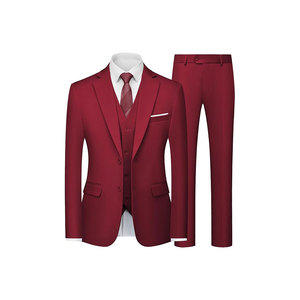 Trajes de Negocios de Talla Grande, Conjunto de Blazer, Diseño Personalizado, Cierre de Botones, Transpirable, para Exportación - Product Image 2